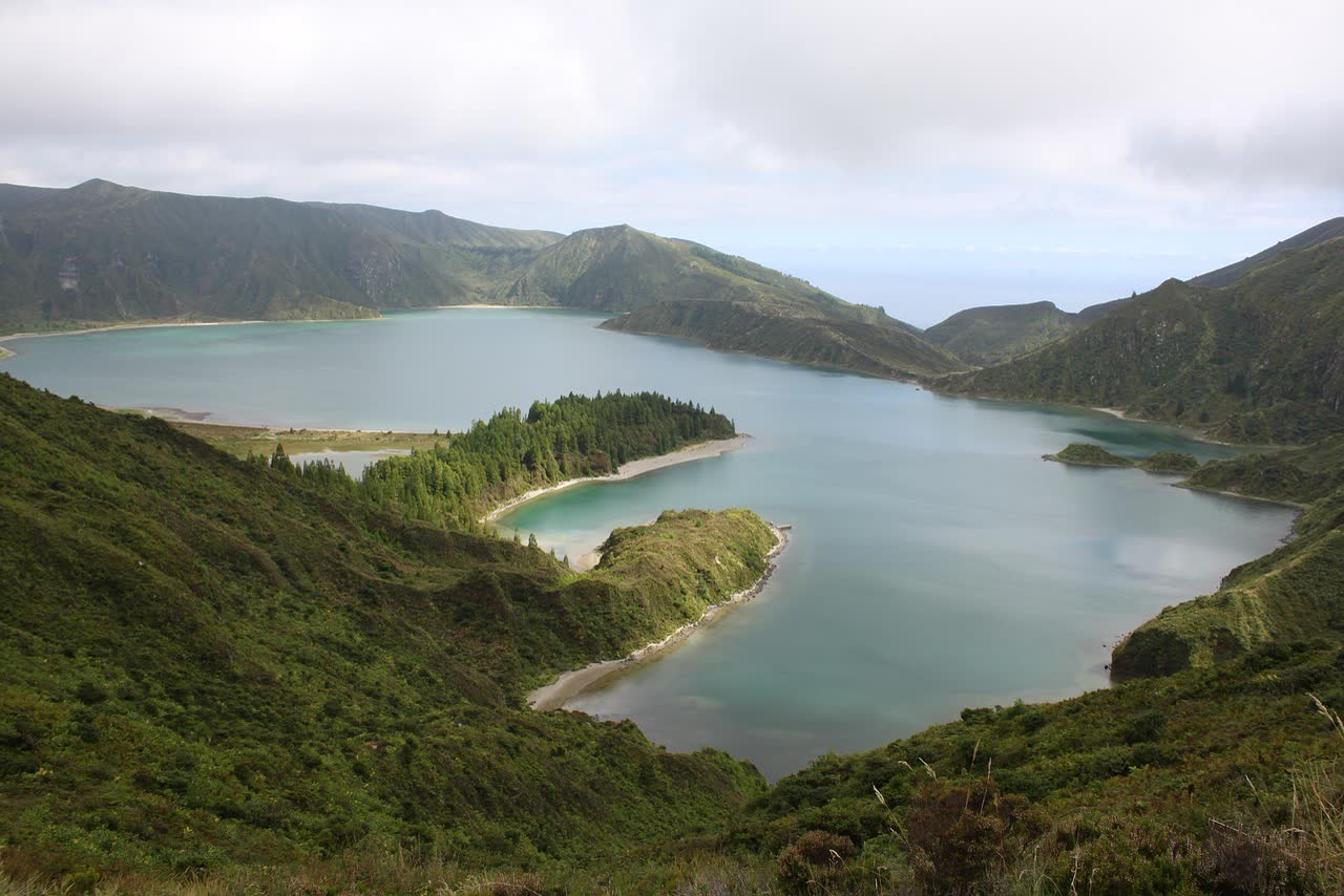 Lagoa do Fogo and Caldeira Velha, Sao Miguel